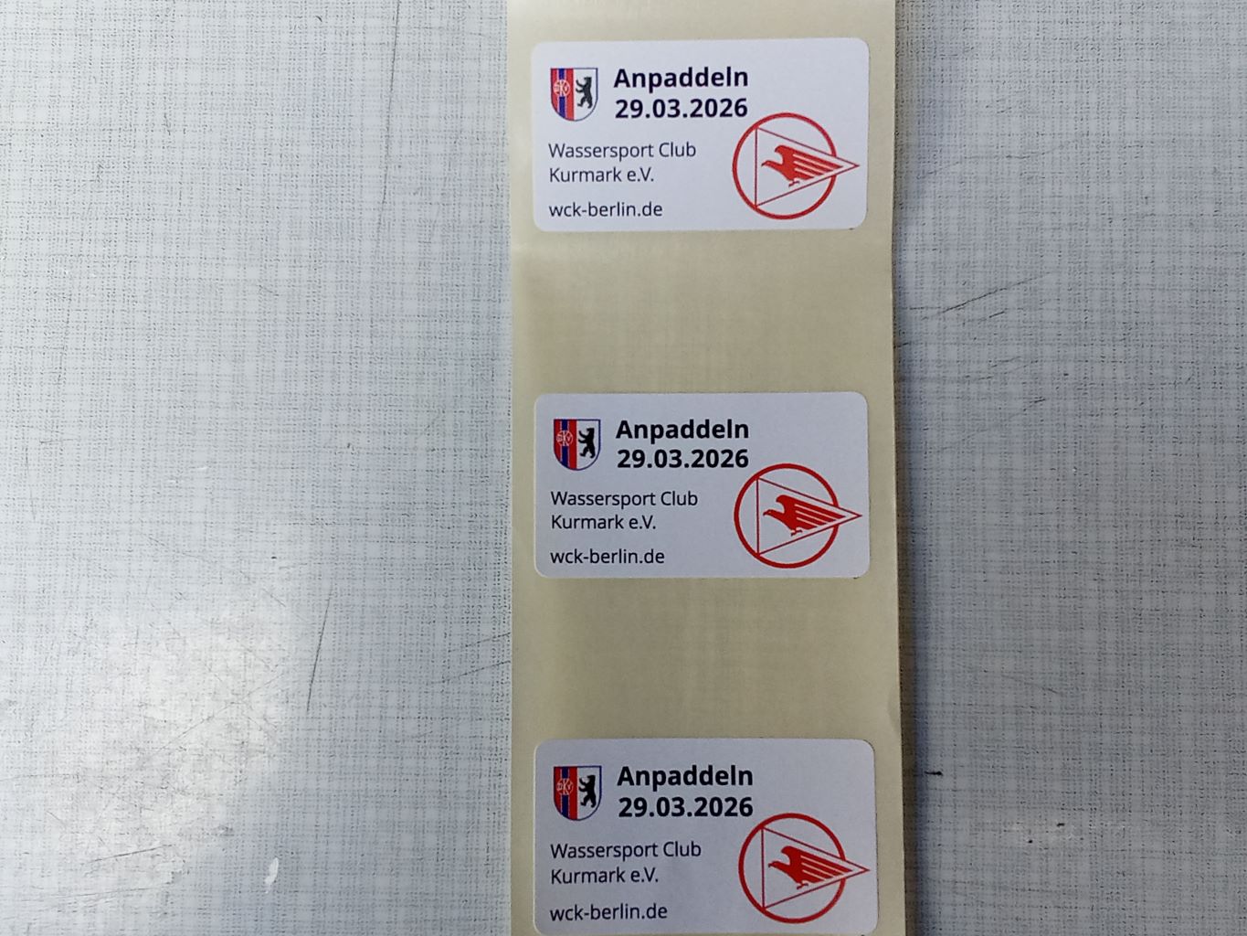 Marken fürs Fahrtenbuch